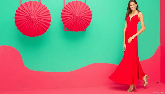 Lucky Colors Ignite Womens Clothing Red Dress Trends