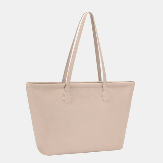 David Jones Beige Tote Bag Gravel One Size