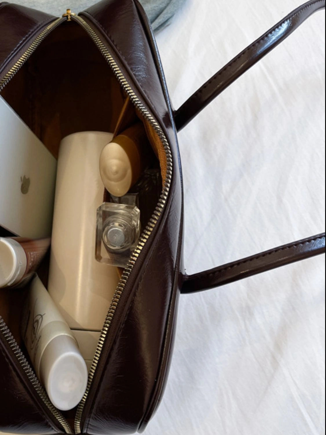 Exquisite Leather Bow Shoulder Bags