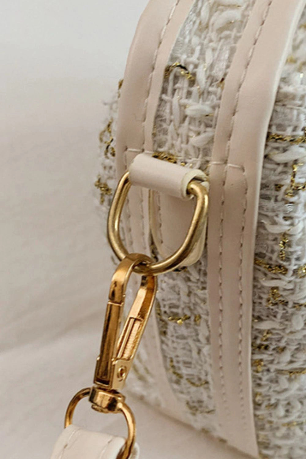 Elegant Tweed Shoulder Bags