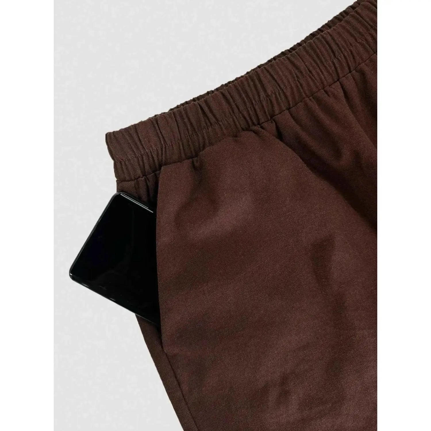 Cotton Linen Blend Two-Piece Set