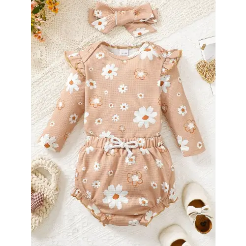 Adorable Daisy Bow Headband for Stylish Baby Girls' Clothing