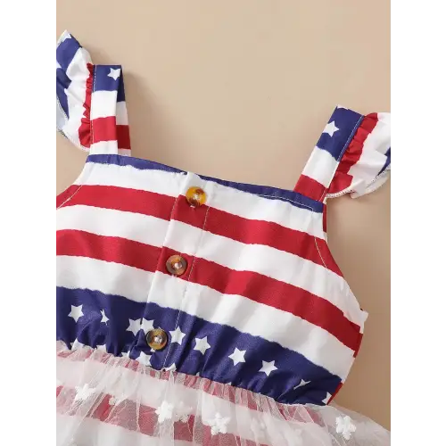 Patriotic Baby Romper Set