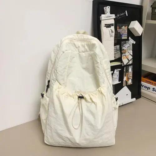 Adventure-Ready Drawstring Nylon Backpack