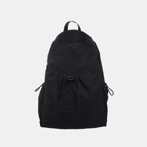 Adventure-Ready Drawstring Nylon Backpack