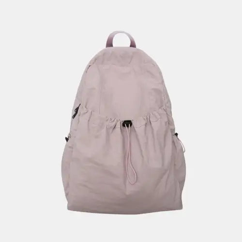 Adventure-Ready Drawstring Nylon Backpack