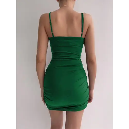 Twisted Spaghetti Dress