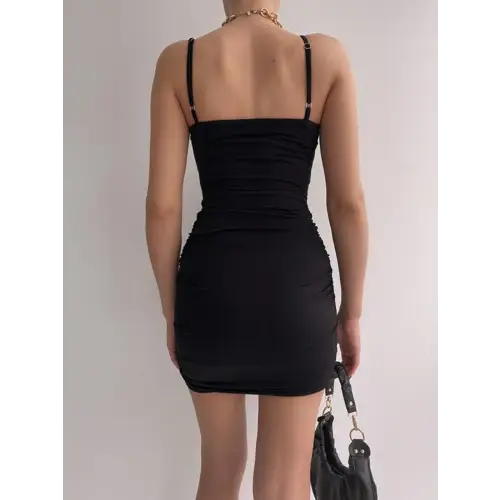 Twisted Spaghetti Dress
