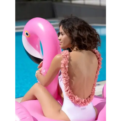 Backless Petal Strap Family Swimwear