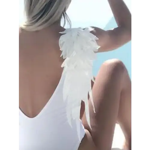 Backless Wide Strap Family Swimwear