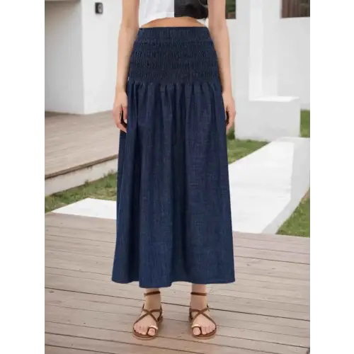 Smocked Stretch Comfort Skirts
