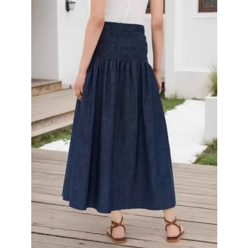 Smocked Stretch Comfort Skirts