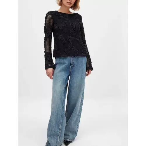 Beautiful Lace Tied Backless Blouses