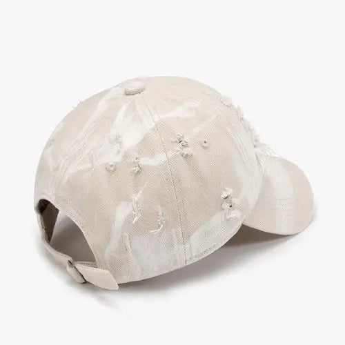 Beige Baseball Cap