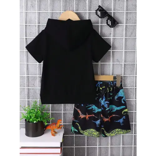 Trendy Childrens Dinosaur Two Piece Outfit