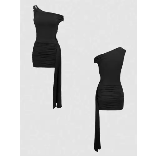 Cutout Stretch Comfort Dress