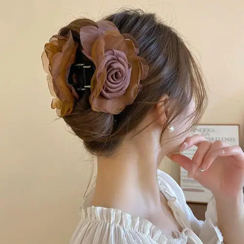 Colossal Flower Hair Clip