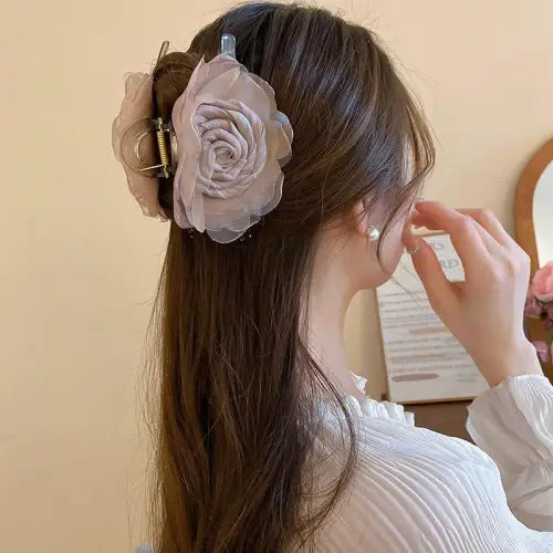 Colossal Flower Hair Clip