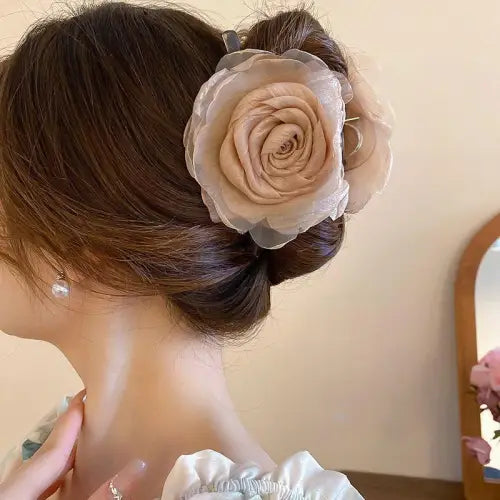 Colossal Flower Hair Clip