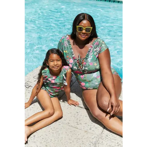 Blooming Beauty Swimwear Sage