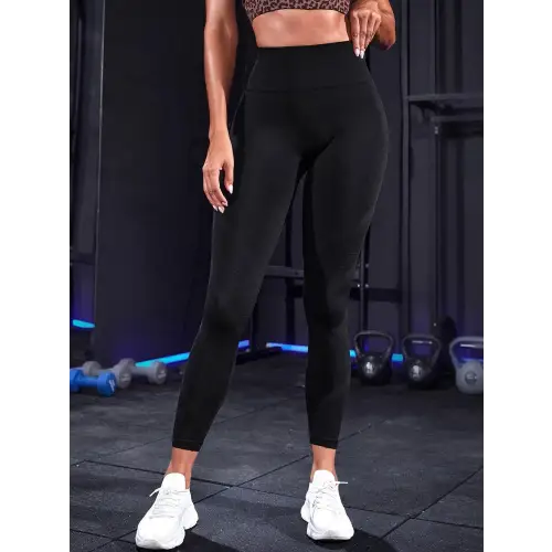 Bold Black Leggings
