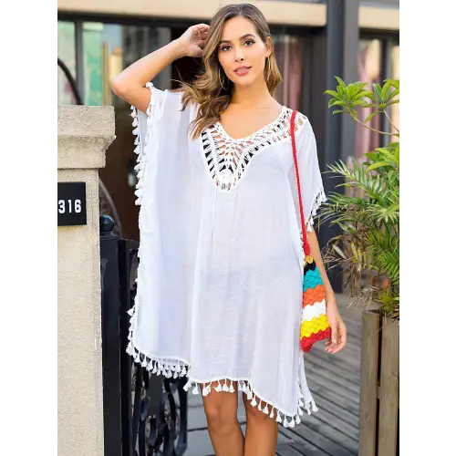 Trends Tassel Half Cover Up