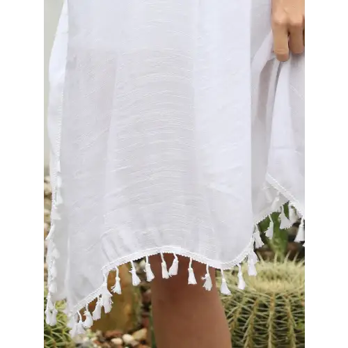Trends Tassel Half Cover Up