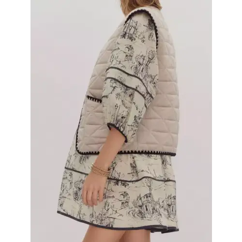 Thickness Apricot Vests