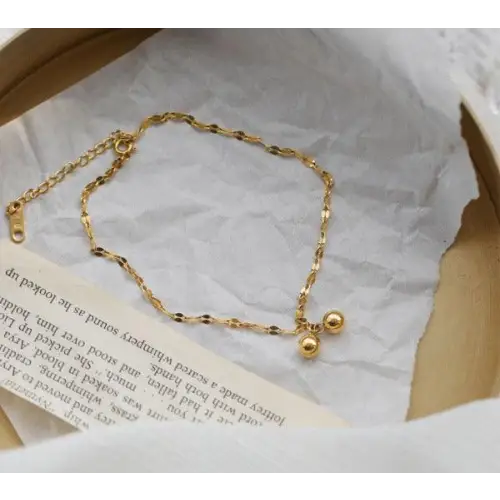 Starry Gold Anklet