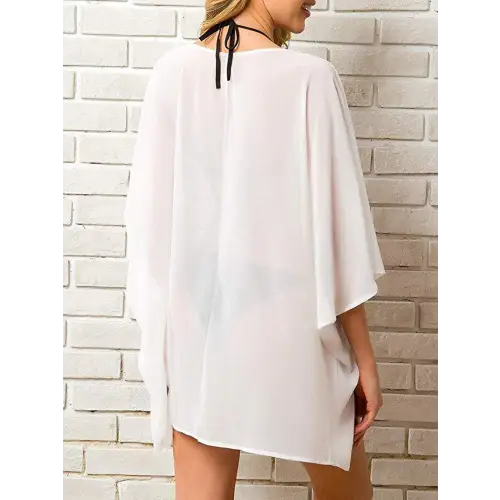 Chic Black Bikini Cover-Up