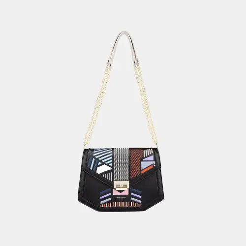 David Jones Geometric Crossbody Bag