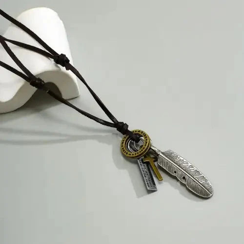 Leather Chain Necklace