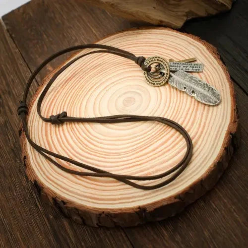 Leather Chain Necklace