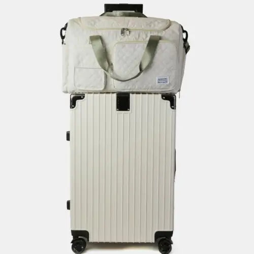 Chic Travel Bag Set White One Size