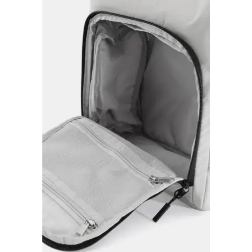 Mauve Nylon Waterproof Backpack