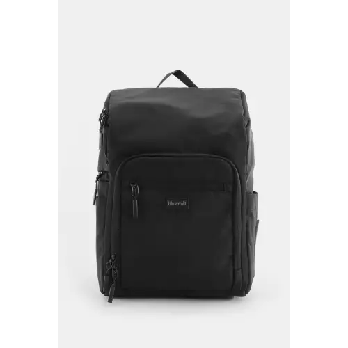 Mauve Nylon Waterproof Backpack