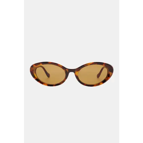 Chic Olive Green Frame Cat-Eye Sunglasses for Effortless Style