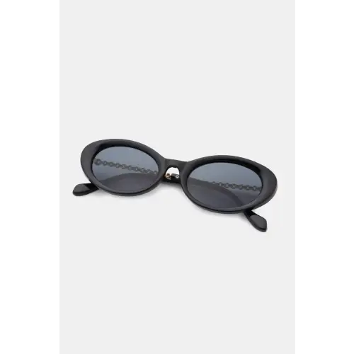 Chic Olive Green Frame Cat-Eye Sunglasses for Effortless Style