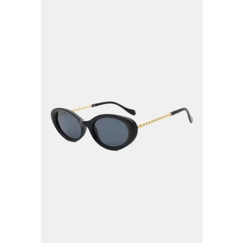 Chic Olive Green Frame Cat-Eye Sunglasses for Effortless Style