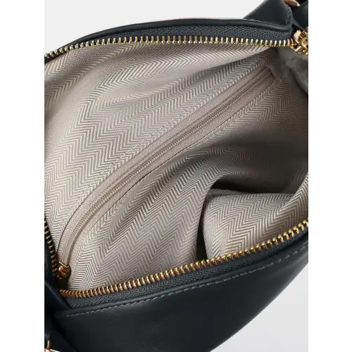 Chic Strap Crossbody Bag With PU Leather Adjustable Strap