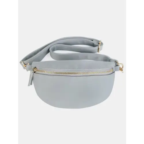 Chic Strap Crossbody Bag With PU Leather Adjustable Strap