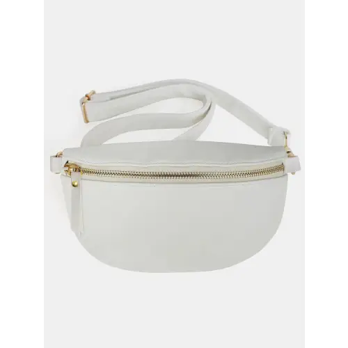 Chic Strap Crossbody Bag With PU Leather Adjustable Strap
