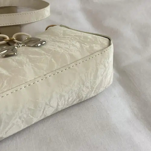 Chic Bow PU Leather Shoulder Bag for Stylish Looks