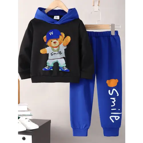 Trendy Baby's Set Black Blue