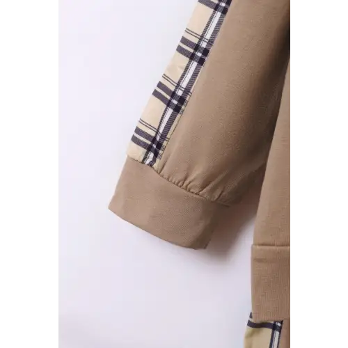 Cozy Baby's Plaid Hoodie & Pants Set