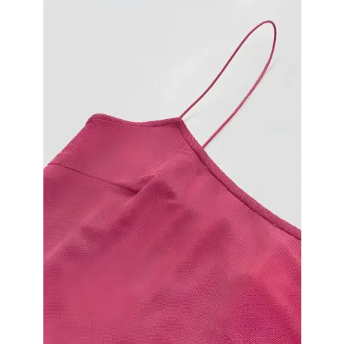 Ruched Bodycon Dress with Moderate Stretch