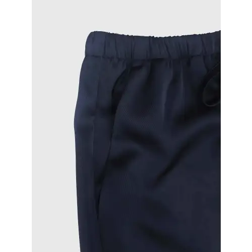 Casual Navy Blue Women's Set