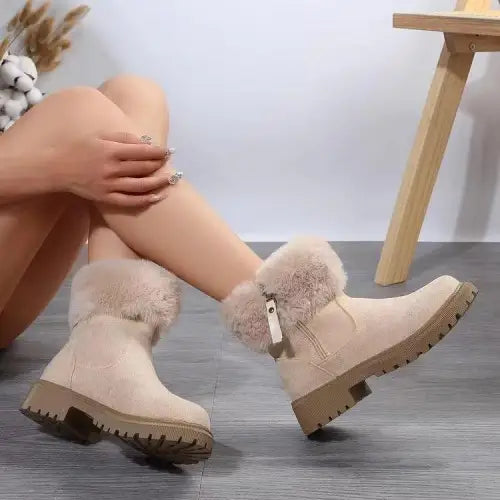 Cozy Suede Ankle Boots