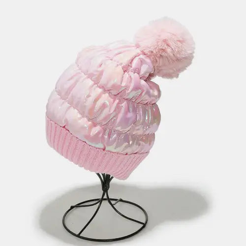 Cozy Gold Knit Hat