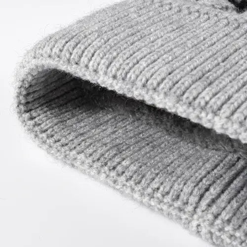 Knit Hats Playful Pompoms
